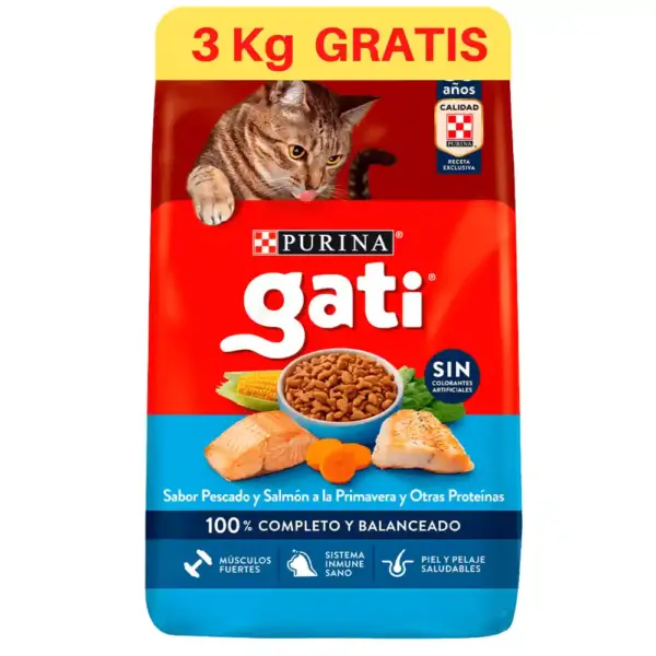 Gati Pescado y Salmon - 18 Kg
