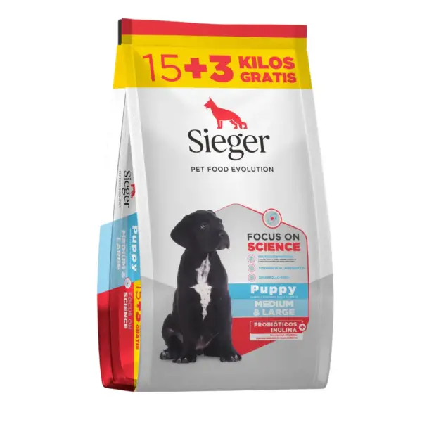 Sieger Puppy M&L - 18 Kg