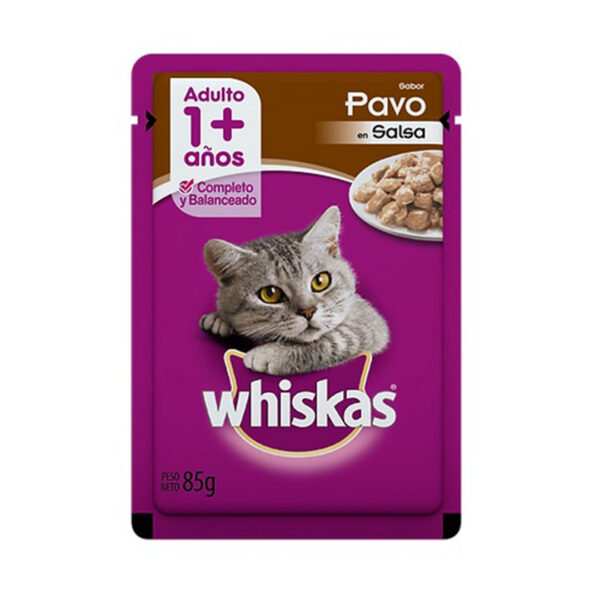 Whiskas Pavo en Salsa - 85 Gr