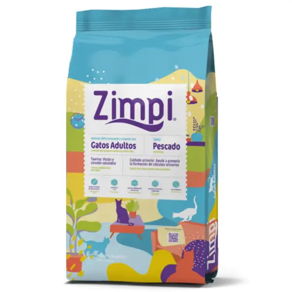 Zimpi Gato Adulto Pescado - 15 Kg