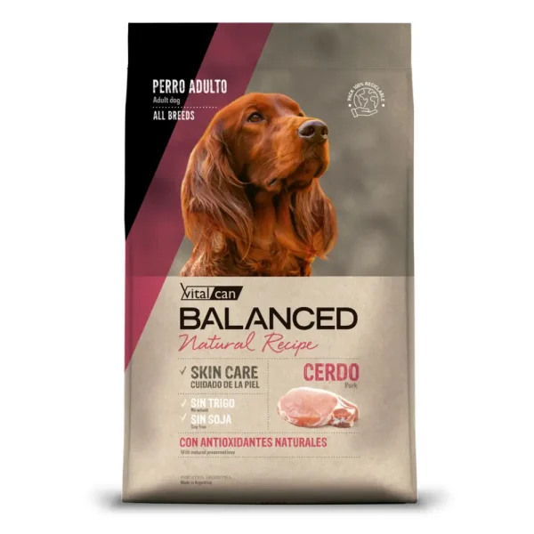Vital Balanced Perro Cerdo - 15 Kg