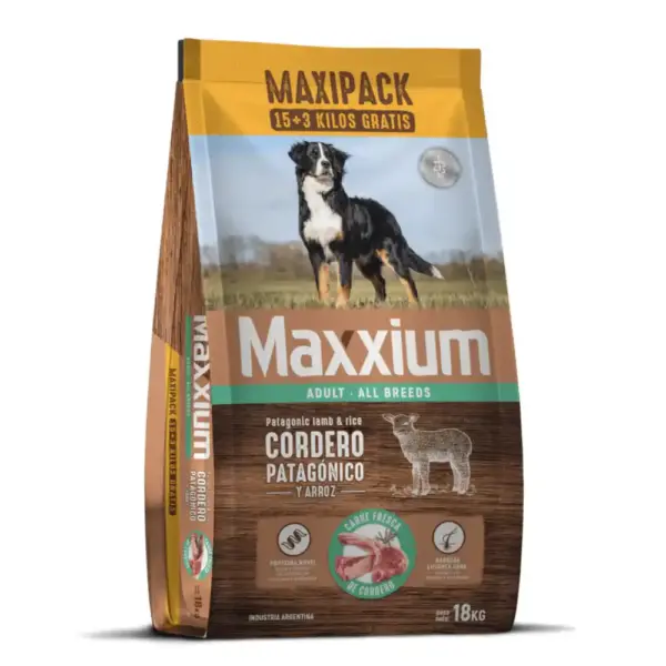 Maxxium Cordero Adulto - 18 Kg