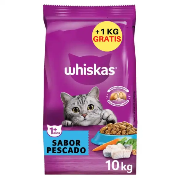 Whiskas Adulto Pescado - 11 Kg