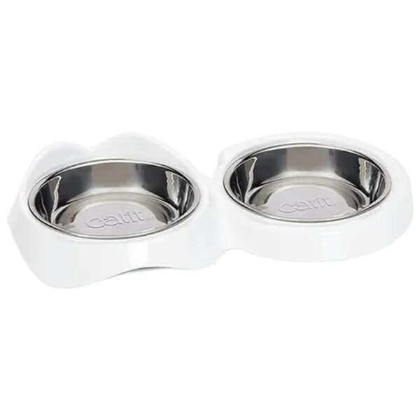 Catit Pixi Comedero Doble Acero