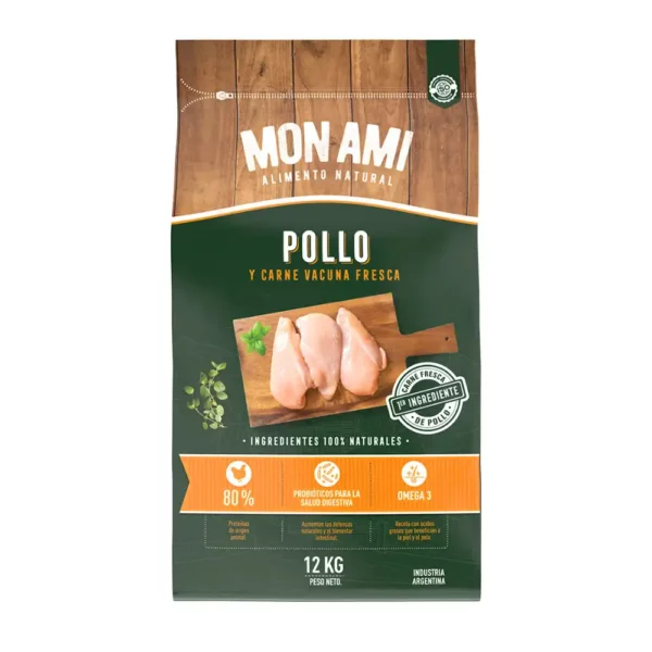 Mon Ami Perro Pollo - 3 Kg