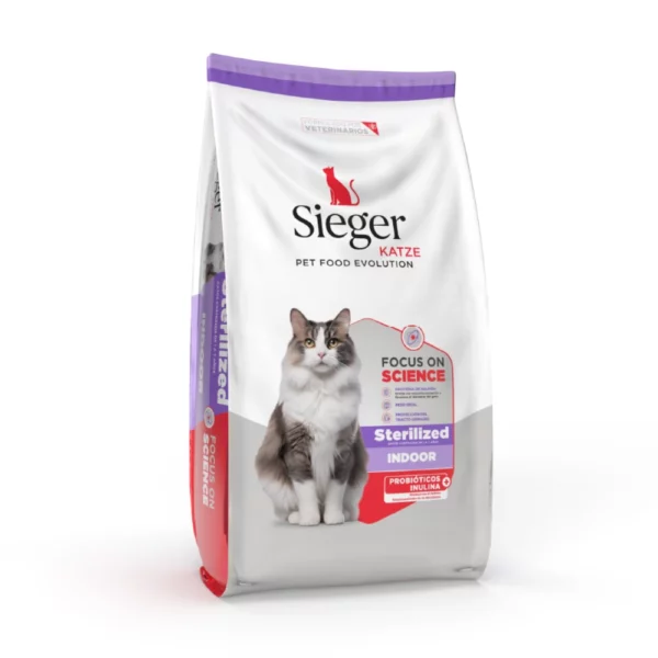 Sieger Gato Sterilized Indoor - 3 Kg