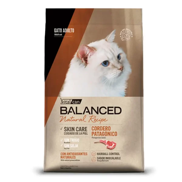 Vital Balanced Gato Cordero - 7,5 Kg