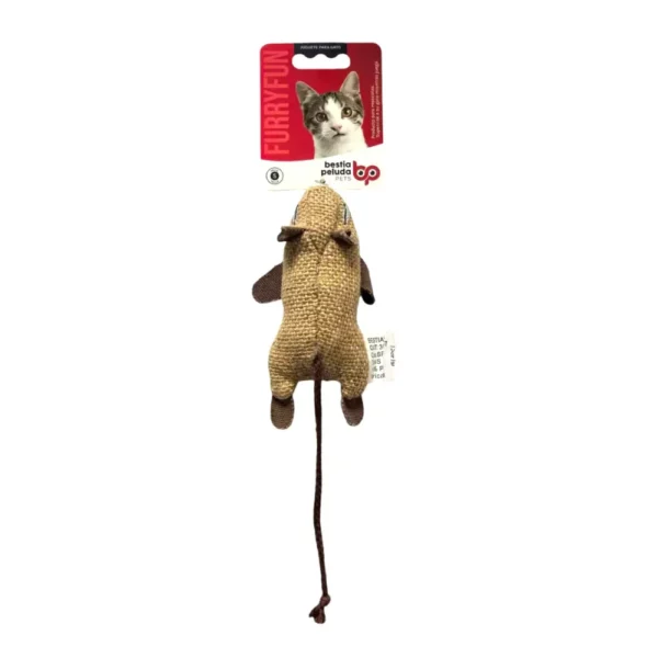 Bestia Peluda Ratón, 14 cm BP1236