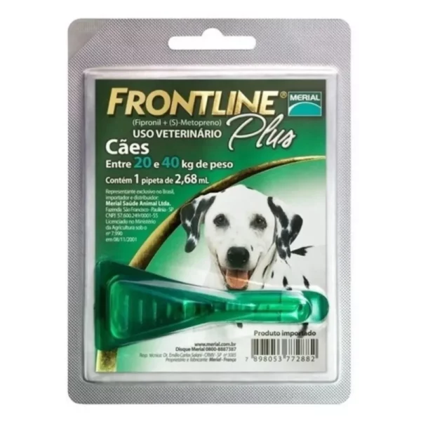 Frontline Plus Pipeta Perro - 20 a 40 Kg