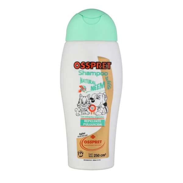 Osspret Shampoo Natural Neem - 250 Ml