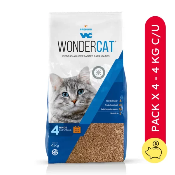 Wondercat Aglomerante Clasica - 16 Kg