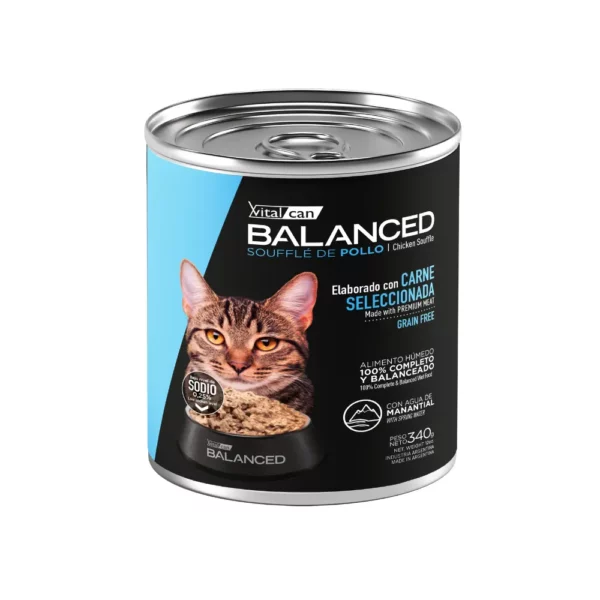 Balanced Gato Adulto Lata Pollo - 340 Gr