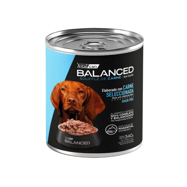 Balanced Perro Adulto Lata Carne - 340 Gr