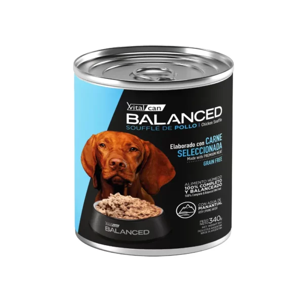 Balanced Perro Adulto Lata Pollo - 340 Gr