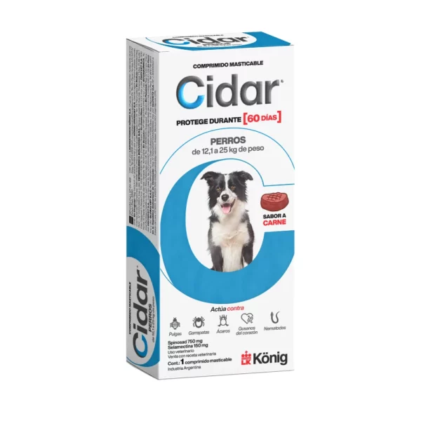 Cidar Perros - 12,1 a 25 Kg