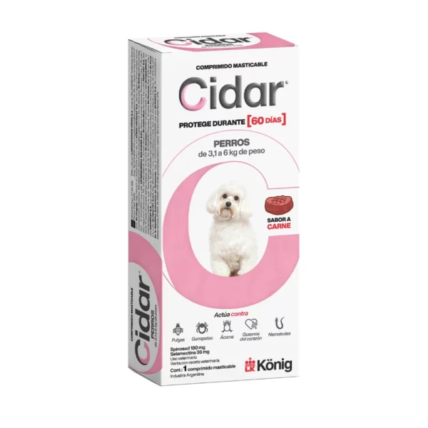 Cidar Perros - 3,1 a 6 Kg
