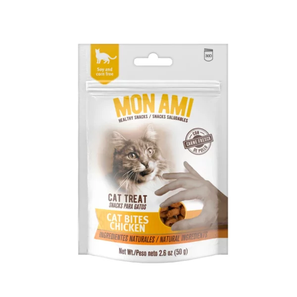 Mon Ami Snack Gato Pollo - 50 Gr